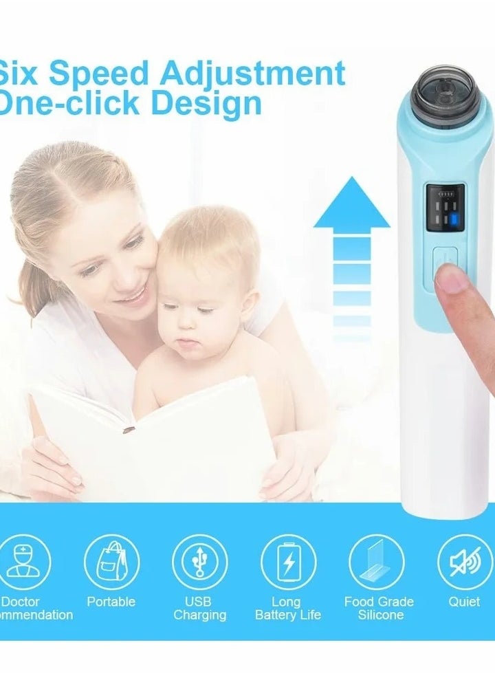 Electric Nose Suction Rechargeable Baby Nasal Aspirator