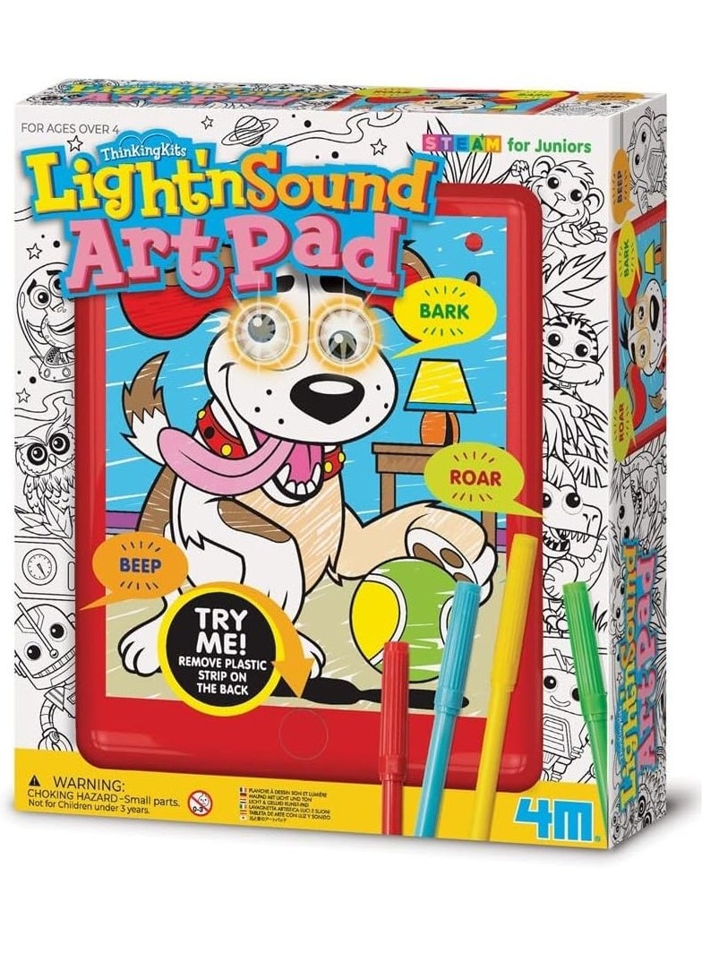 Thinking Kits-Light & Sound Art Pad, Mixed Colours