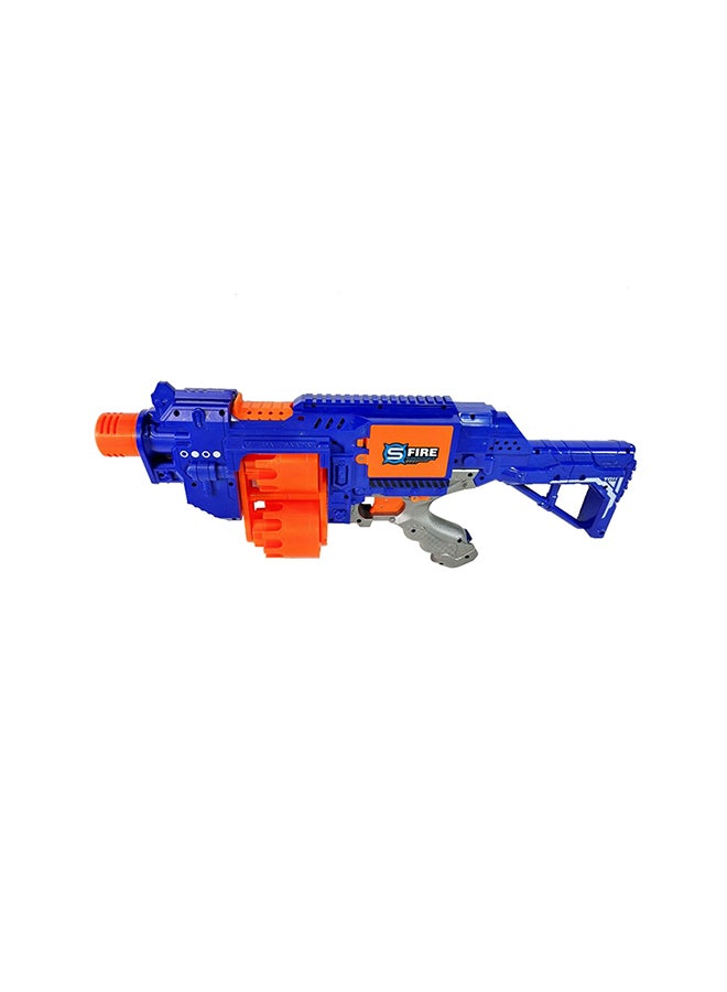 Epic Rage Strike Reaper Blaster Kids Toy Gun With Magazine 20 Darts Bullets