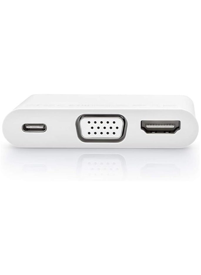 Matedock 2 AD11 HDMI/VGI/USB-C Adapter - White