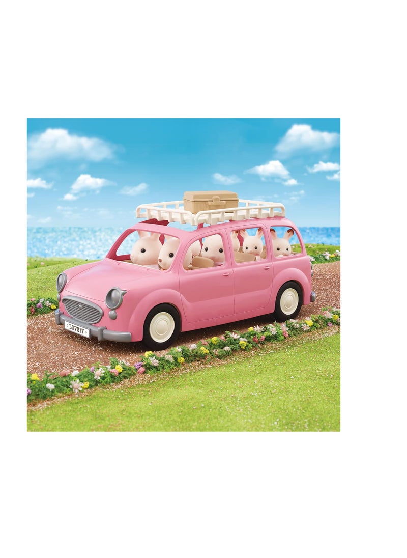 Family Picnic Van Playset - Doll Family Picnic Set with Van and Outdoor Accessories