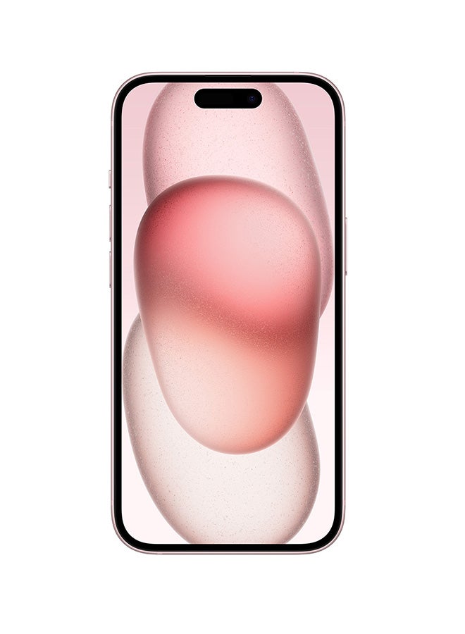 Renewed - iPhone 15 With Facetime 128GB Pink 5G - Middle East Version