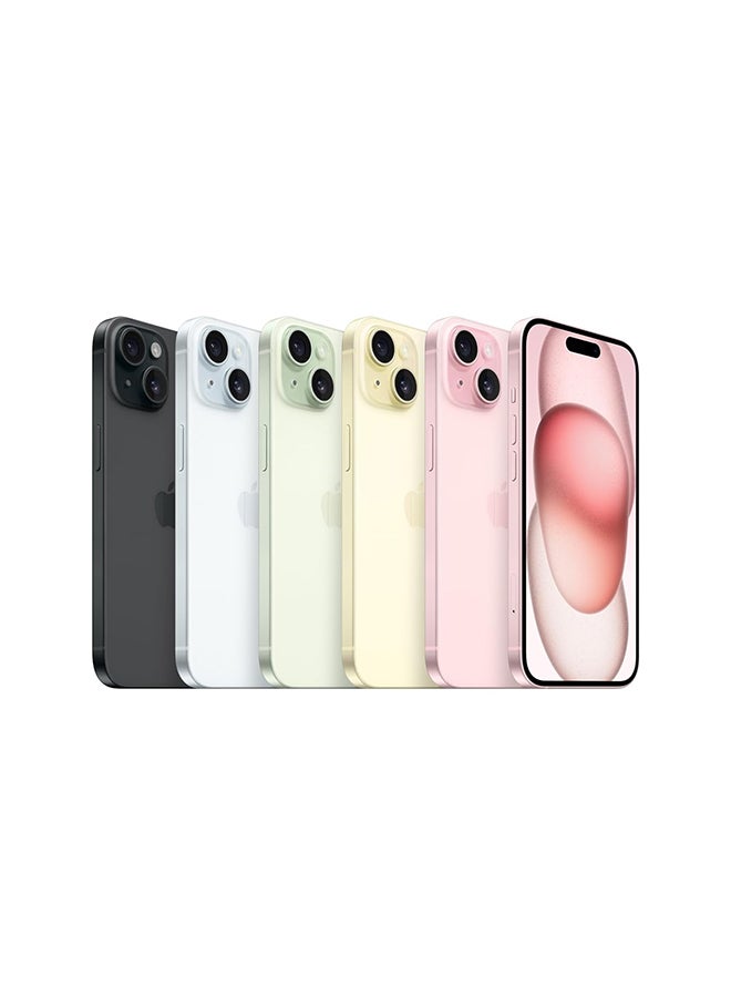 Renewed - iPhone 15 With Facetime 128GB Pink 5G - Middle East Version