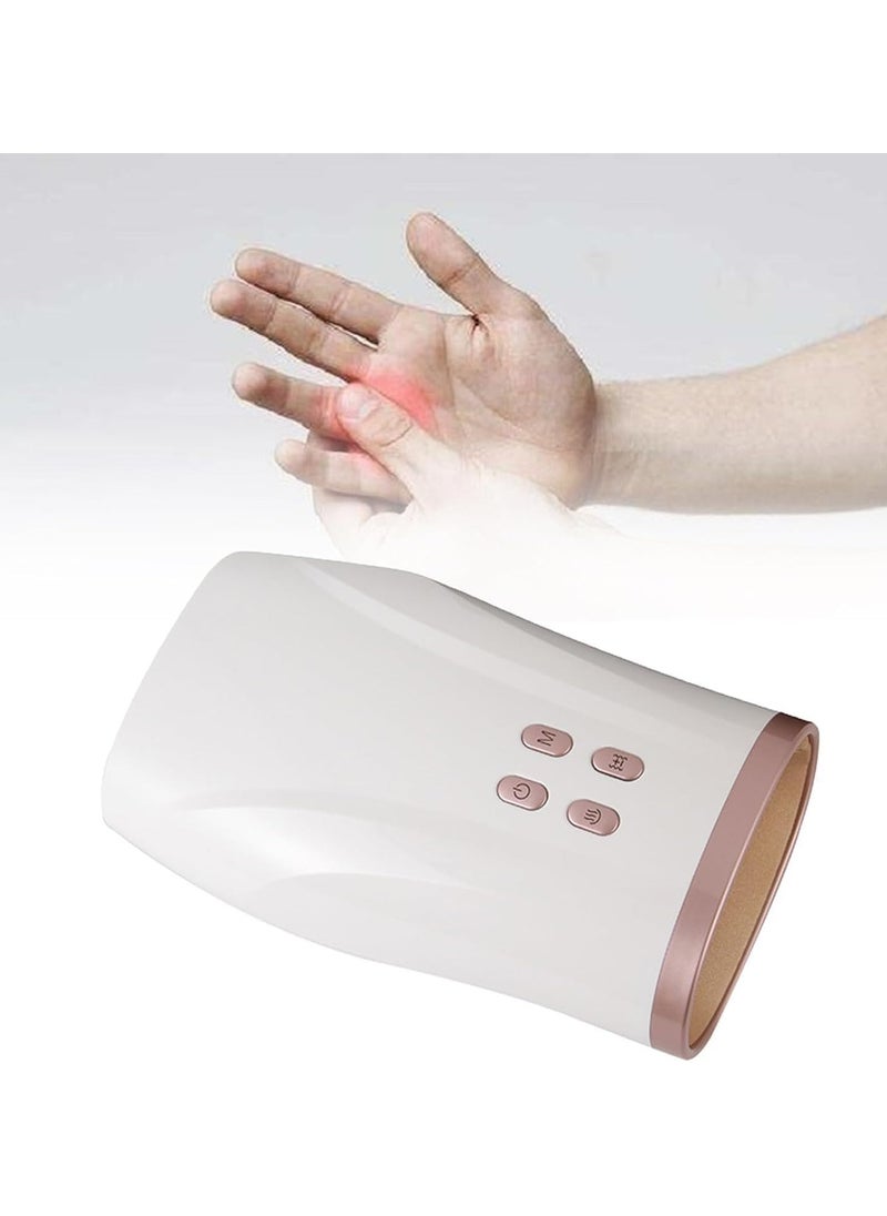 Hand Massage Machine, USB Rechargeable Hand Massager with 3 Massage Modes Heating Acupressure, Smart Electric Multifunctional Massager for Muscle Relaxation, Hand Numbness