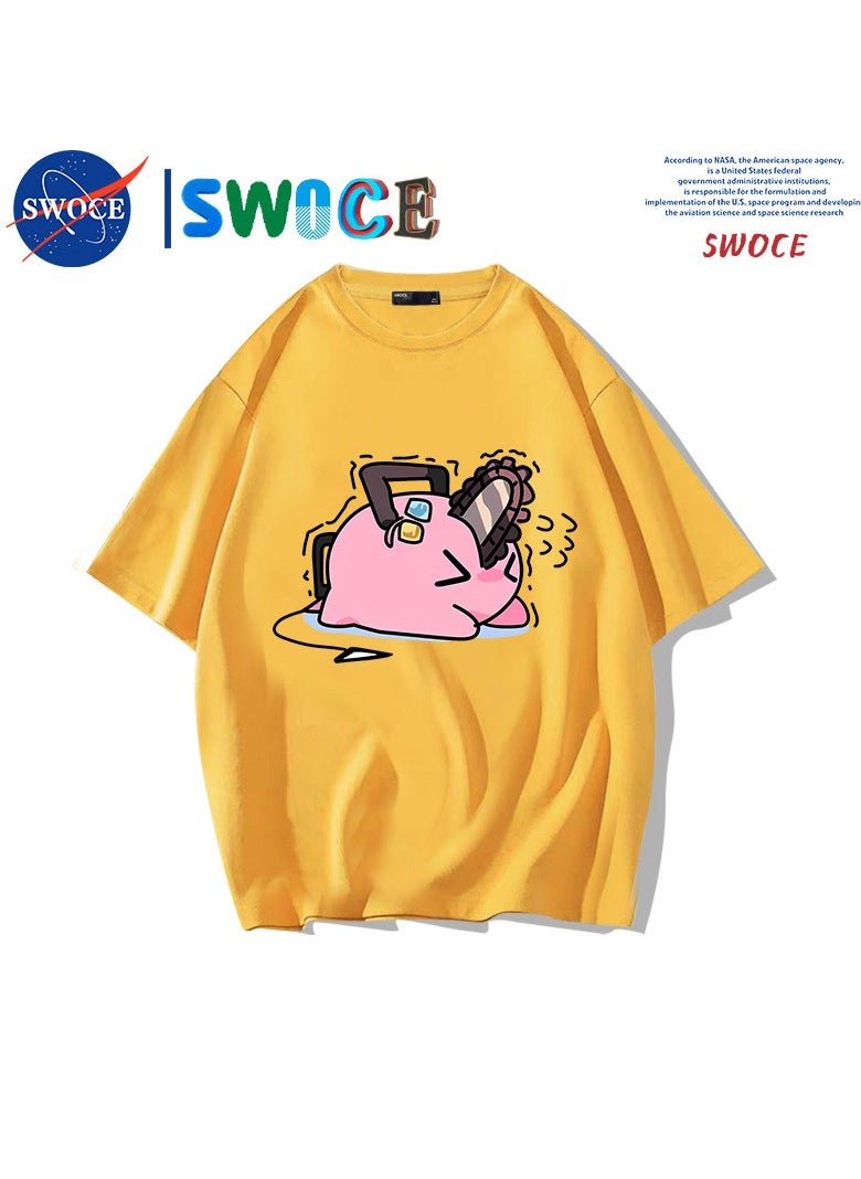 New Fashion Cartoon Anime SWOCE Cotton T-shirt