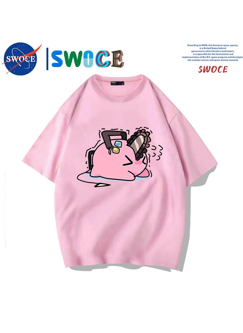 New Fashion Cartoon Anime SWOCE Cotton T-shirt