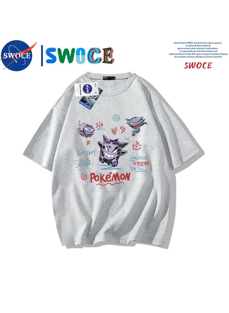 New Fashion Cartoon Anime SWOCE Cotton T-shirt