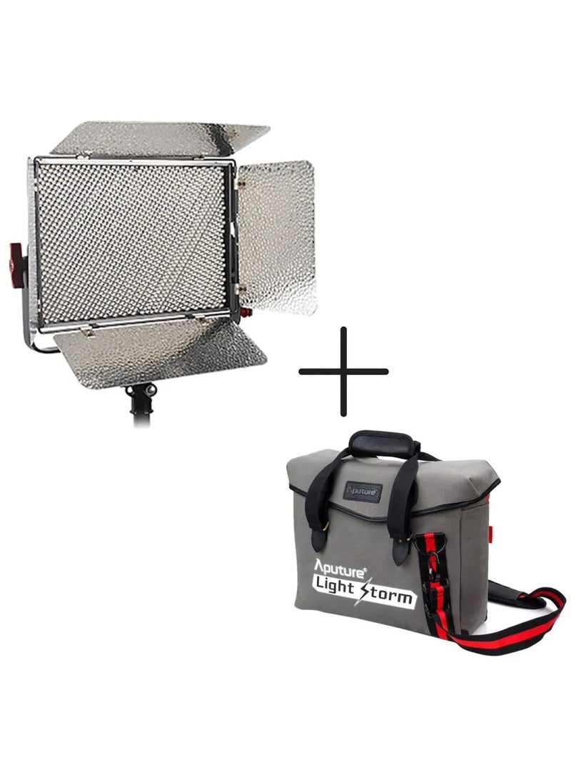 Aputure Light Storm LS 1c LED Light with Light Storm Messenger Bag Combo