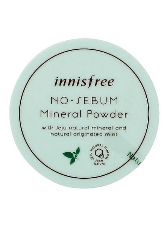 No Sebum Mineral Face Powder Brown