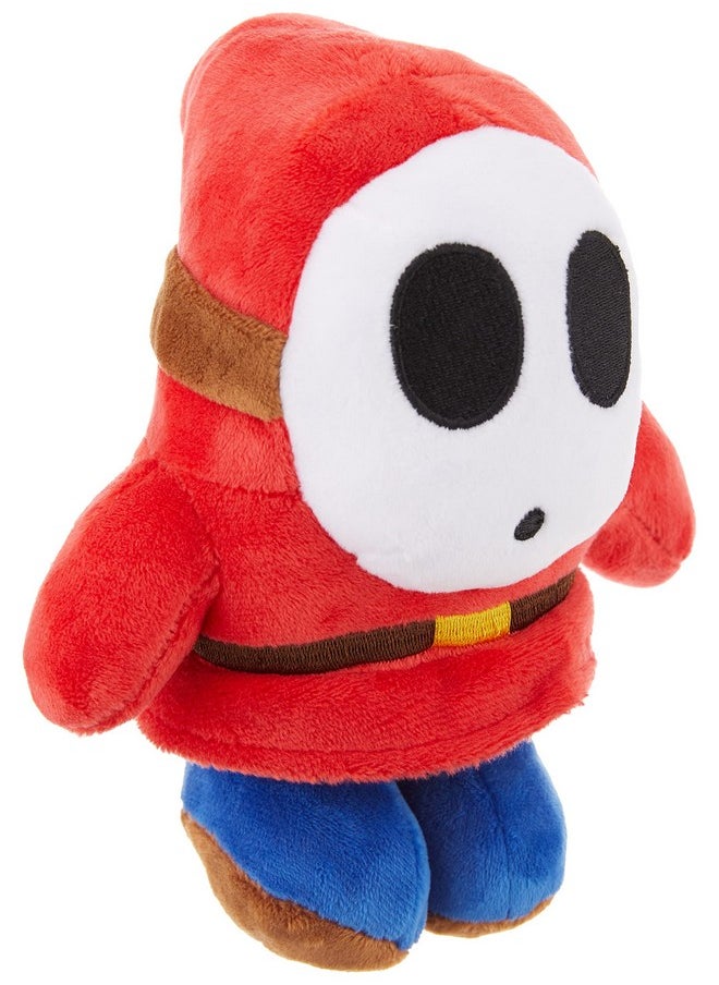 Super Mario All Star Collection 1591 Shy Guy Stuffed Plush, 6.5