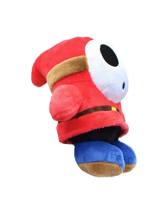 Super Mario All Star Collection 1591 Shy Guy Stuffed Plush, 6.5