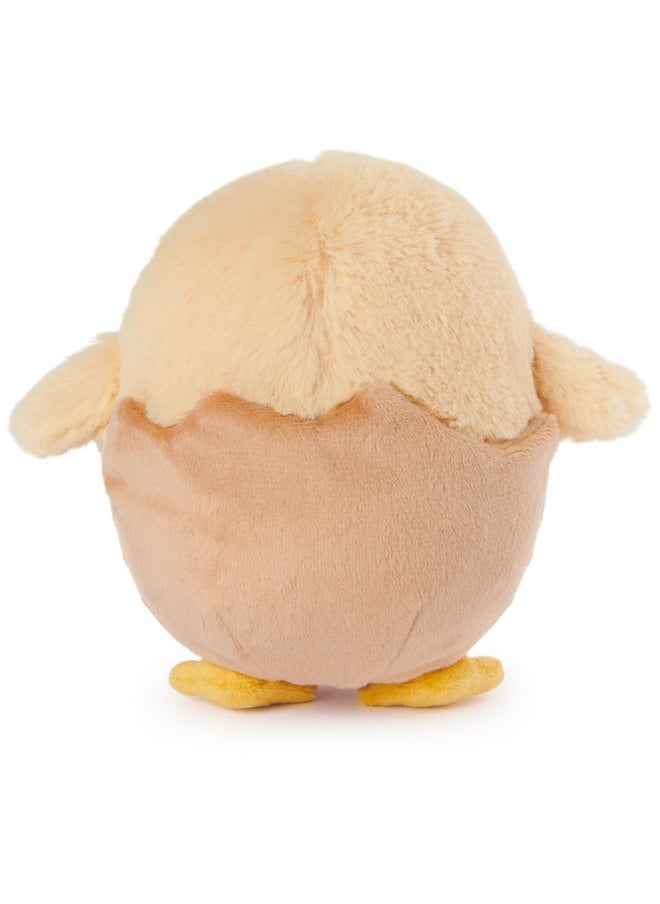 Sanrio Gudetama The Lazy Egg Stuffed Animal, Shakipiyo Chick Plush Toy For Ages 1 And Up, 5”