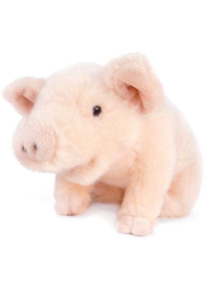 Perla The Pig - 10 Inch Stuffed Animal Plush Piglet - By Tigerhart Toys