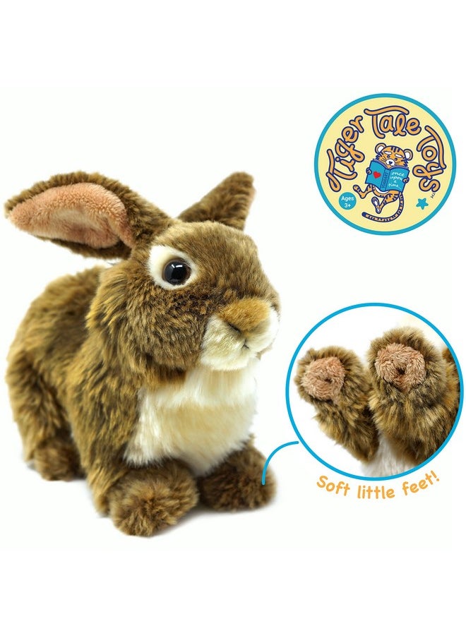 Brigid The Brown Rabbit - 10 Inch Stuffed Animal Plush Bunny - By Tigerhart Toys