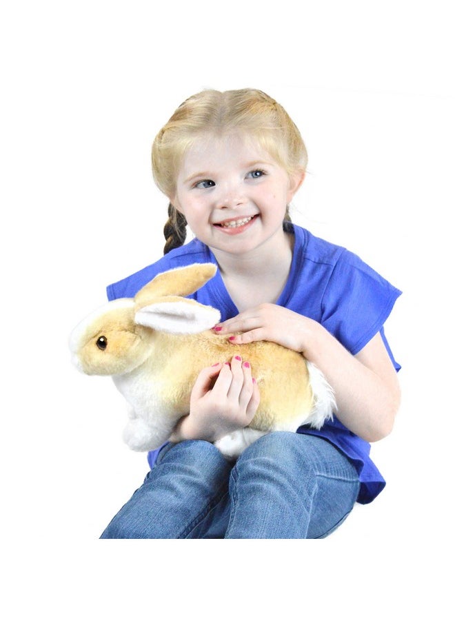 Ridley The Rabbit - 11 Inch Realistic Stuffed Animal Plush Bunny - By Tigerhart Toys