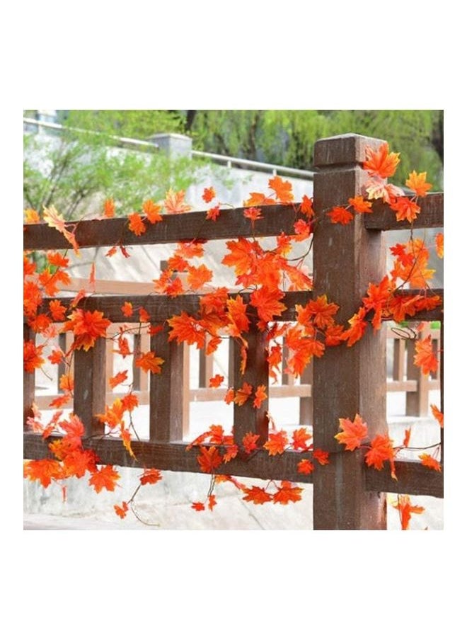 12-Piece Artificial Hanging Ivy Leaves multicolour 230cm