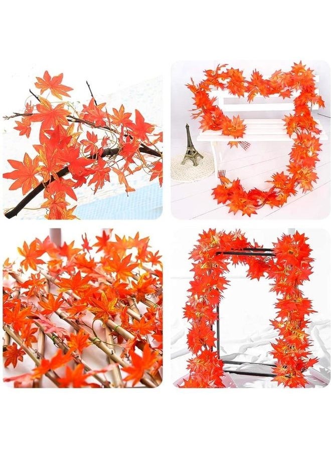 12-Piece Artificial Hanging Ivy Leaves multicolour 230cm