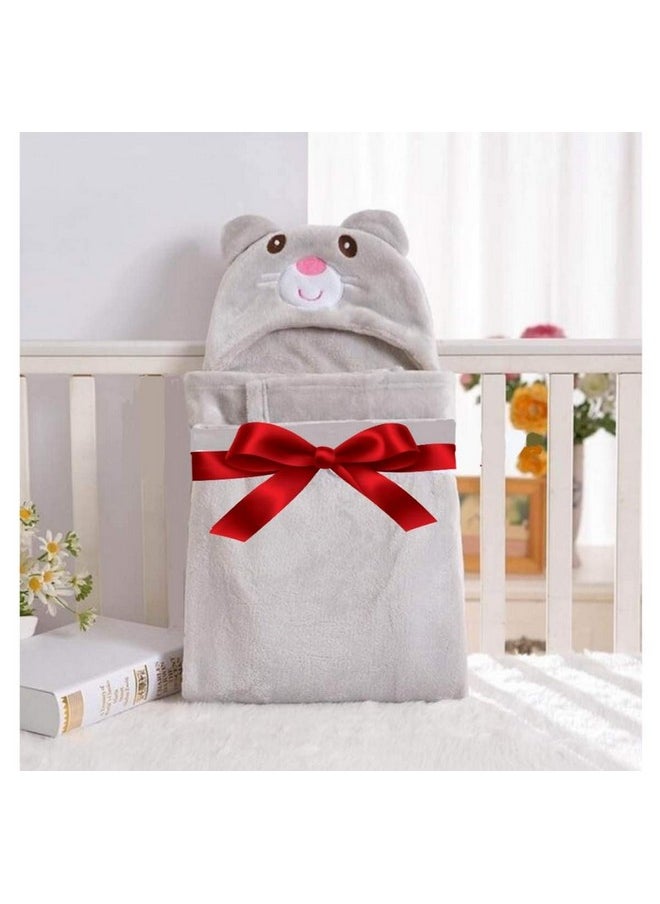 Baby Blanket New Born Soft Coral Wrapper Cum A/C Blanket For Baby Boys And Baby Girls