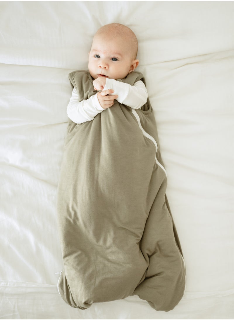 Organic Bamboo Sleeping Bag- Olive