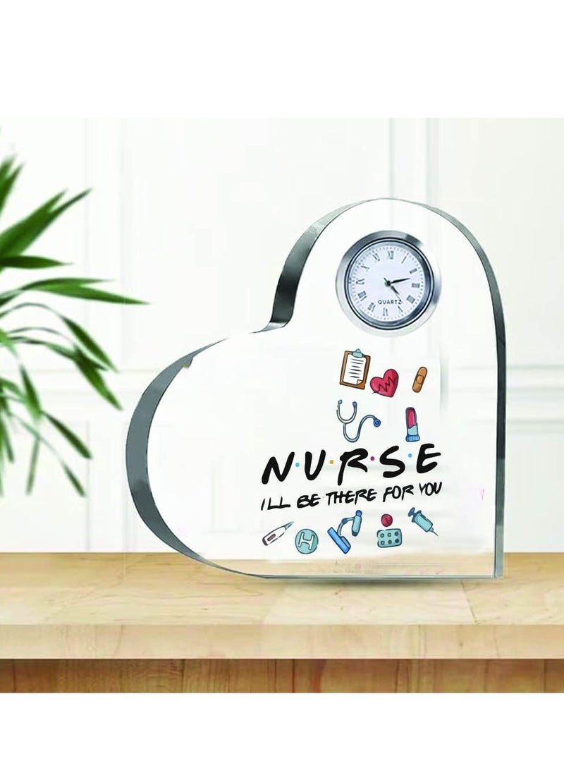 Celebrate International Nurse's Day with a Heartfelt Gift - Crystal Table Centerpiece Gift for Nurses - Appreciation Gifts for Nurse - Perfect for Medical Professionals, Nursing Students