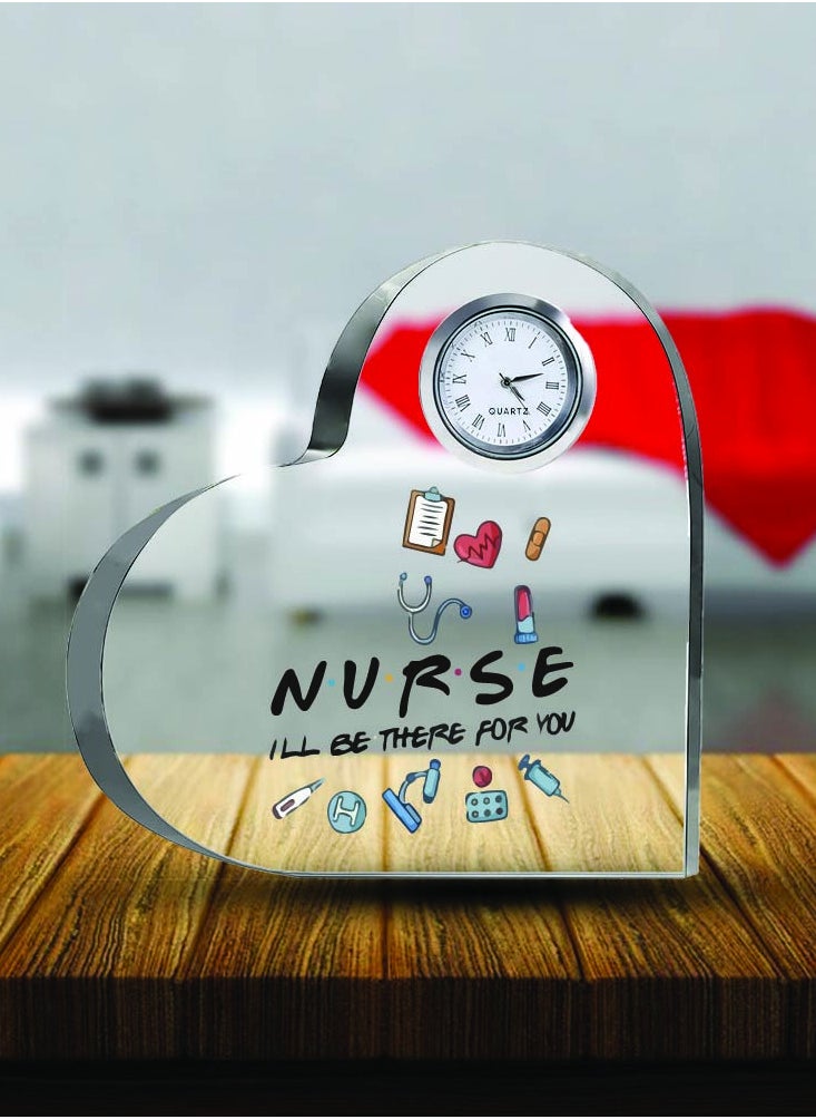 Celebrate International Nurse's Day with a Heartfelt Gift - Crystal Table Centerpiece Gift for Nurses - Appreciation Gifts for Nurse - Perfect for Medical Professionals, Nursing Students