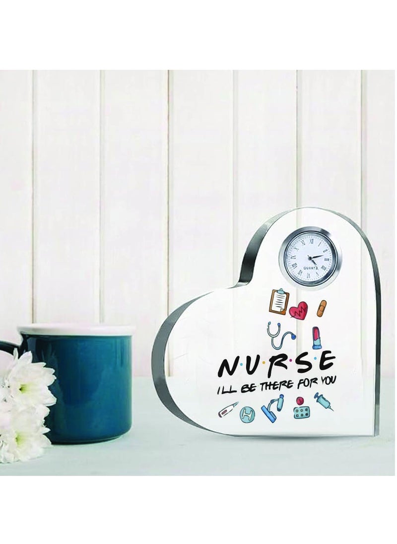 Celebrate International Nurse's Day with a Heartfelt Gift - Crystal Table Centerpiece Gift for Nurses - Appreciation Gifts for Nurse - Perfect for Medical Professionals, Nursing Students