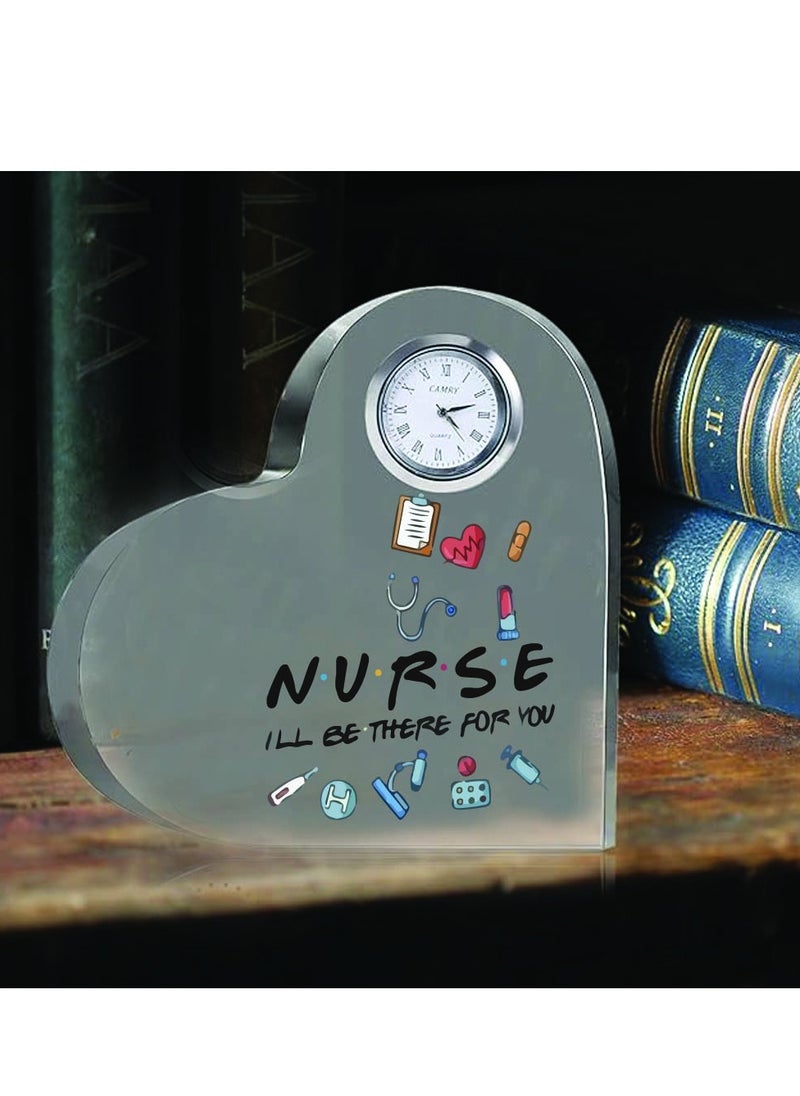 Celebrate International Nurse's Day with a Heartfelt Gift - Crystal Table Centerpiece Gift for Nurses - Appreciation Gifts for Nurse - Perfect for Medical Professionals, Nursing Students