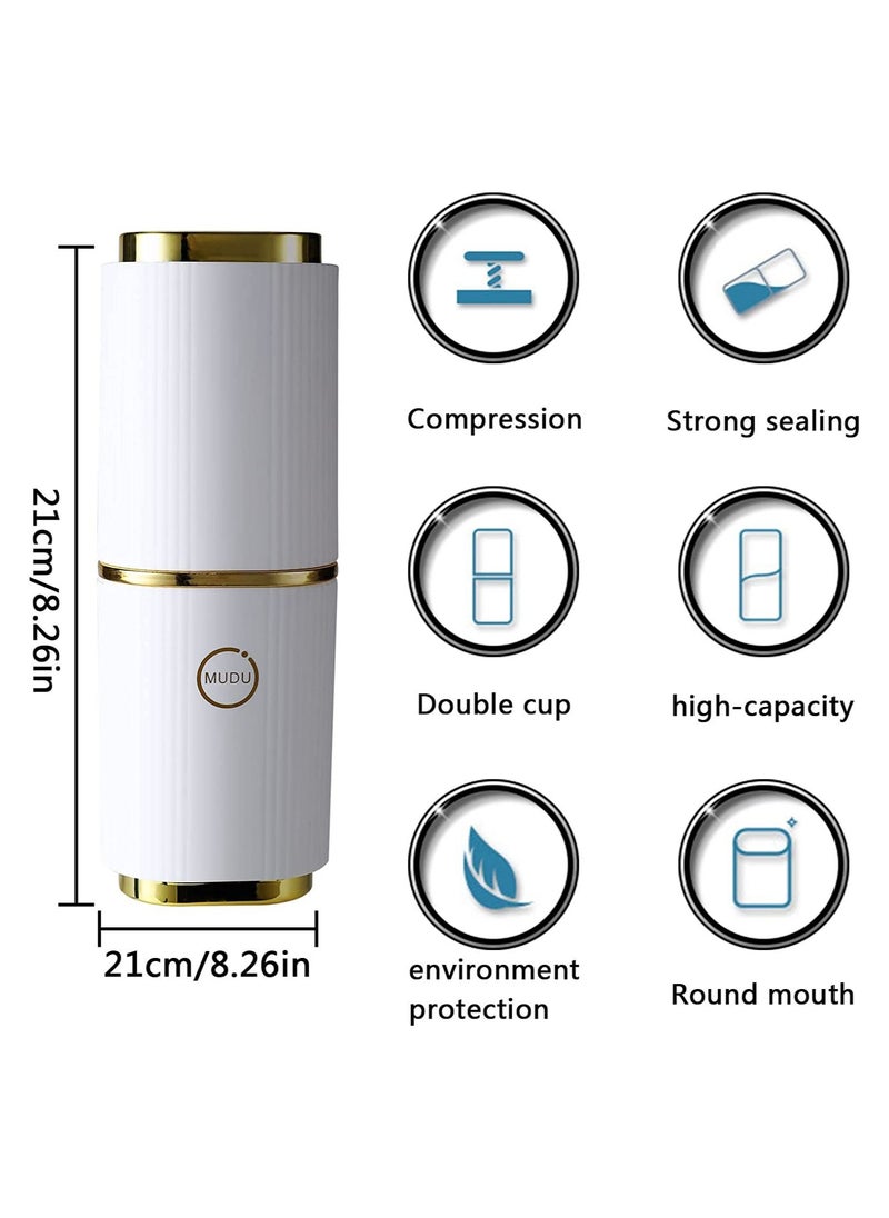 Travel Toothbrush Case,Portable Toothbrush box,Plastic Toothbrush Toothpaste case,Can place toothbrushes, tableware, etc,for Travel, Camping and business (1Pcs Toothbrush case,White)