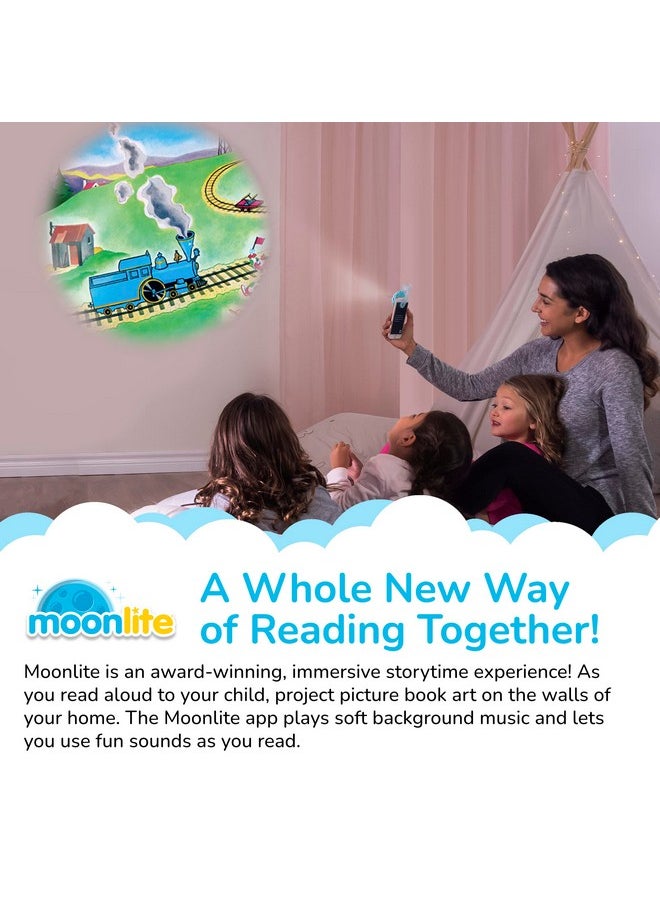 Storytime The Little Engine That Could Storybook Reel, A Magical Way To Read Together, Digital Story For Projector, Fun Sound Effects, Learning Gifts For Kids Ages 1 Year And Up