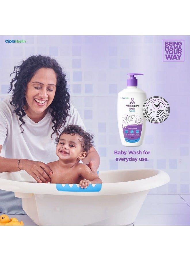 Health Mamaxpert Baby Wash 400Ml | Baby Body Wash For Bath | No Tears Formula For Baby Bath | 0-5 Years