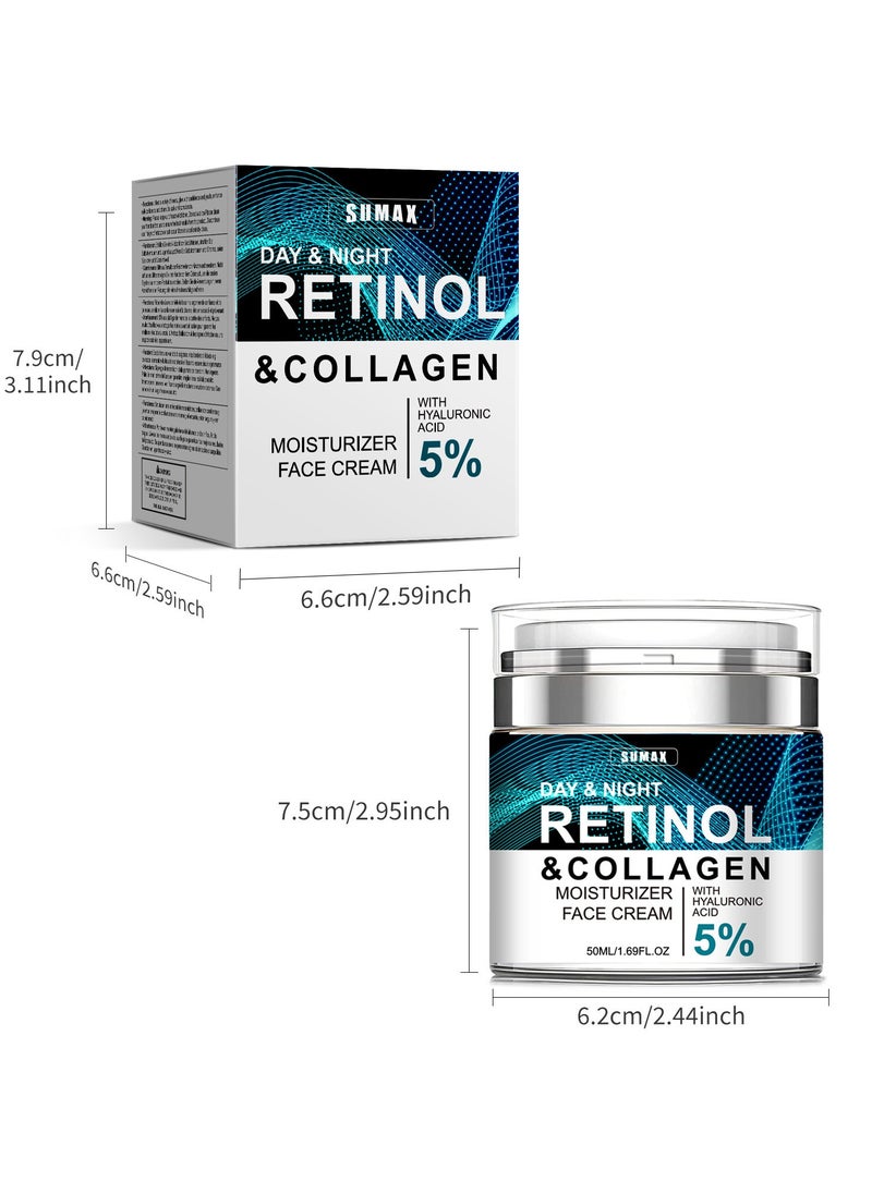 Pressed Retinol Cream, Lightens Fine Lines, Anti-wrinkle and Firms 50ml