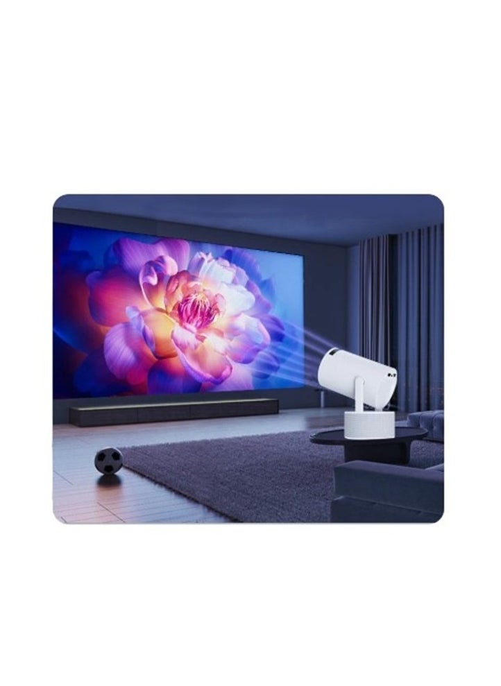 KTV Projector with 2 Wireless Microphones and Speaker 1080P/4K Portable Projector