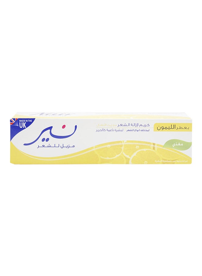 Lemon Fragrance Hair Removal Cream with Baby Oil 110g