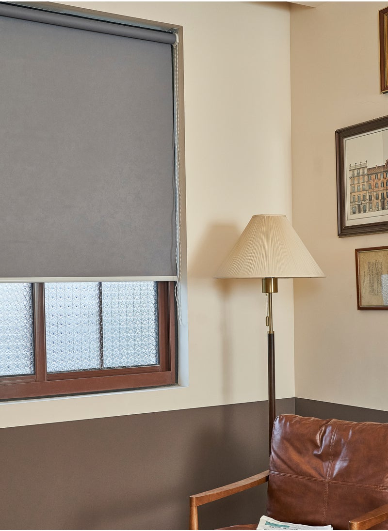 Blackout Roller Blinds - 100% Light Blocking, UV Resistant, Durable Polyester Fabric, Quick Installation for Home & Office