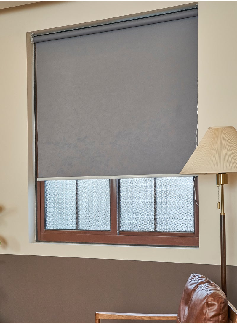 Blackout Roller Blinds - 100% Light Blocking, UV Resistant, Durable Polyester Fabric, Quick Installation for Home & Office