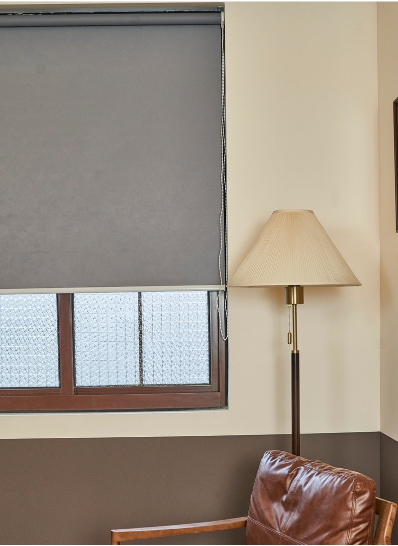 Blackout Roller Blinds - 100% Light Blocking, UV Resistant, Durable Polyester Fabric, Quick Installation for Home & Office