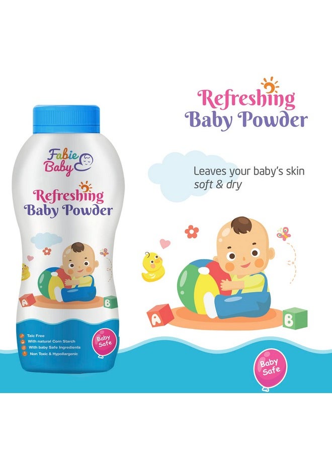 Bottom Duo, 100% Chemical Free Baby Cream With Talc Free Natural Baby Powder, Combo Offer, (Cream 100Ml + Powder 200Gm)