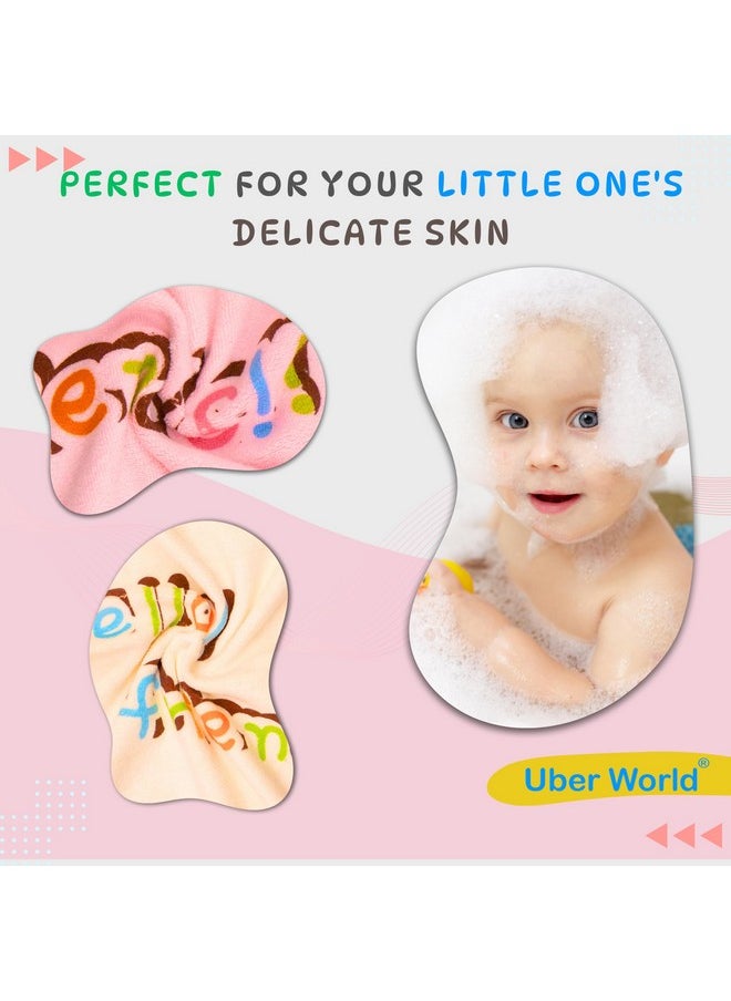 Microfiber Bath Towel For Kids |Women Bath Towel|Towels For Bath|Towel For Girls |Women Microfiber Bath Towels | Ideal For Bath, Travel, Gym, Beach, And Yoga | Carter | Pinkyellow (2)