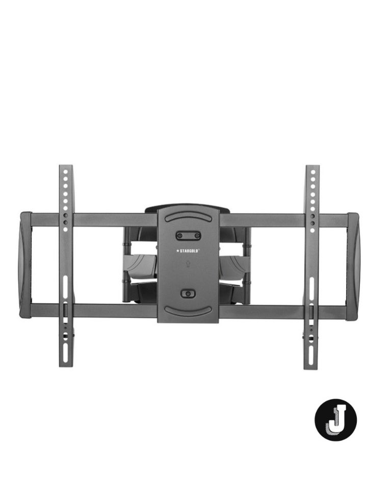 Dual Arm Full Motion TV Wall Mount – Adjustable Tilting & Rotating for 32