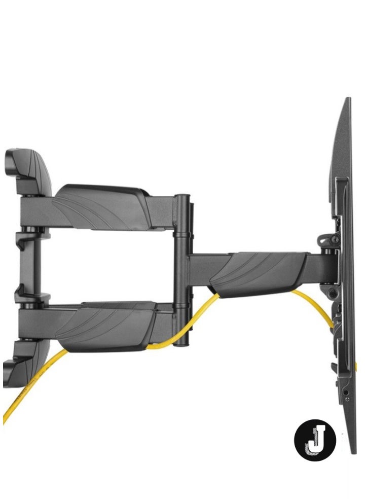 Dual Arm Full Motion TV Wall Mount – Adjustable Tilting & Rotating for 32