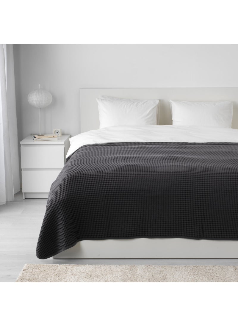 Bedspread Dark Grey 230X250 Cm