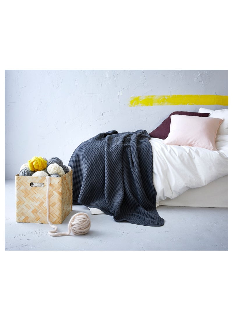 Bedspread Dark Grey 230X250 Cm