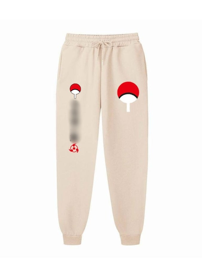 Anime Naruto Fashion Fleece Loose Legged Sports Pants