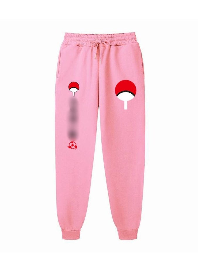 Anime Naruto Fashion Fleece Loose Legged Sports Pants