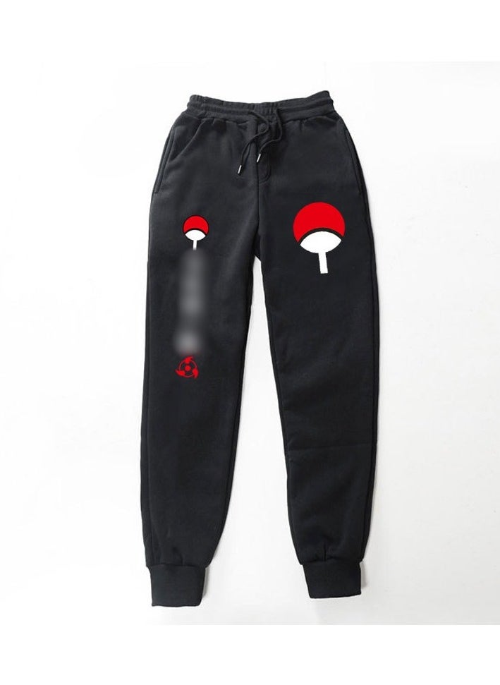 Anime Naruto Fashion Fleece Loose Legged Sports Pants