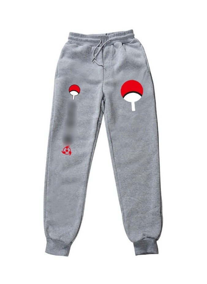 Anime Naruto Fashion Fleece Loose Legged Sports Pants