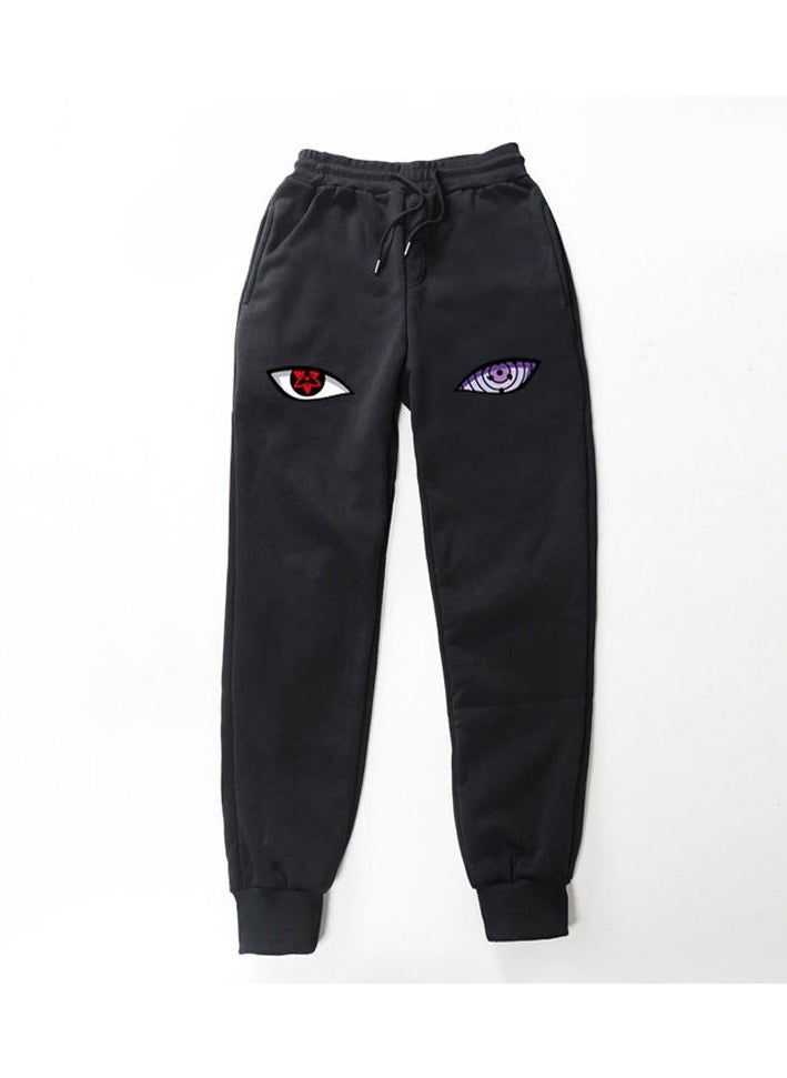 Anime Naruto Fashion Fleece Loose Legged Sports Pants