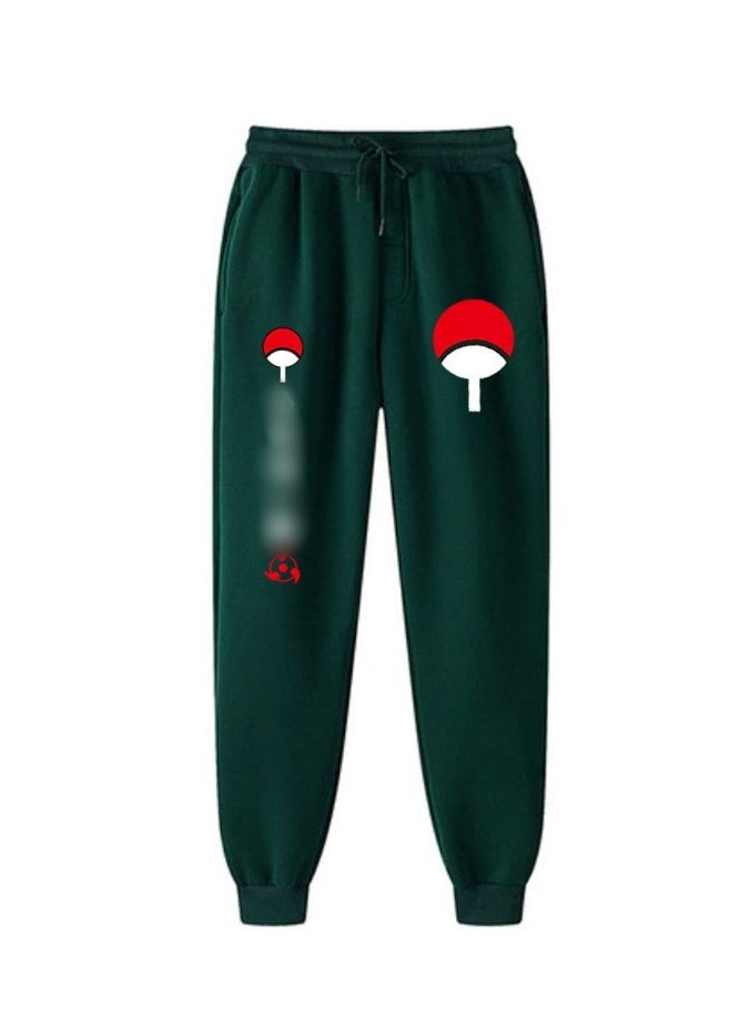 Anime Naruto Fashion Fleece Loose Legged Sports Pants