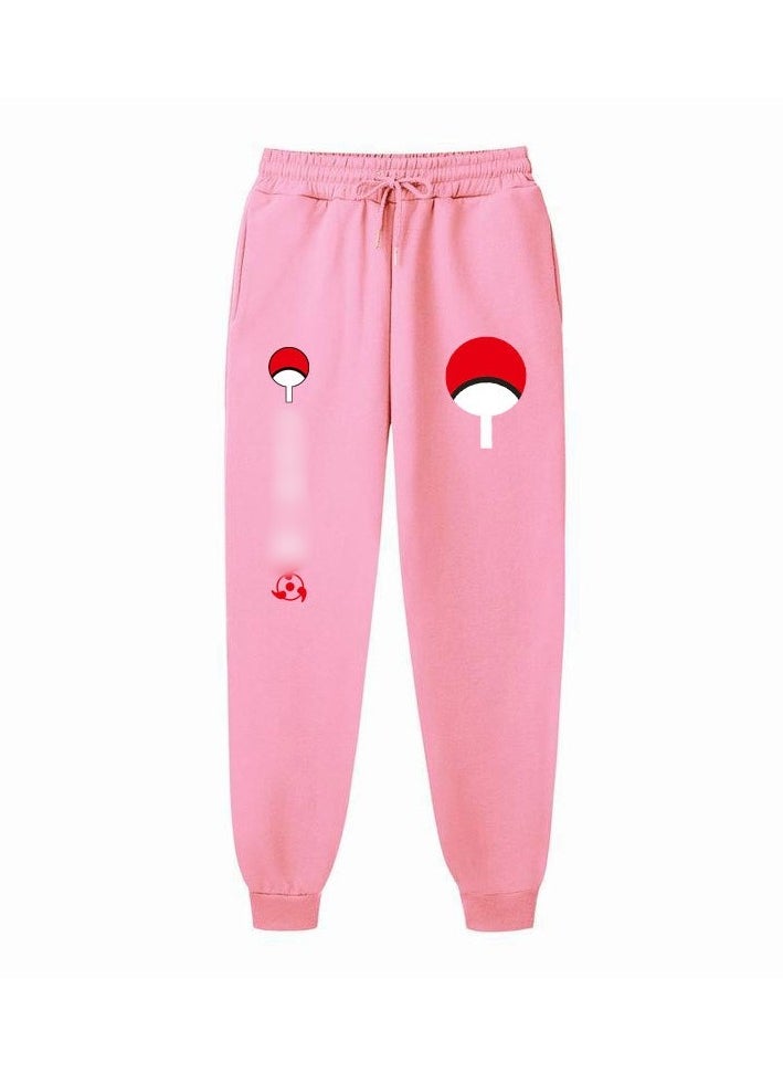 Anime Naruto Fashion Fleece Loose Legged Sports Pants