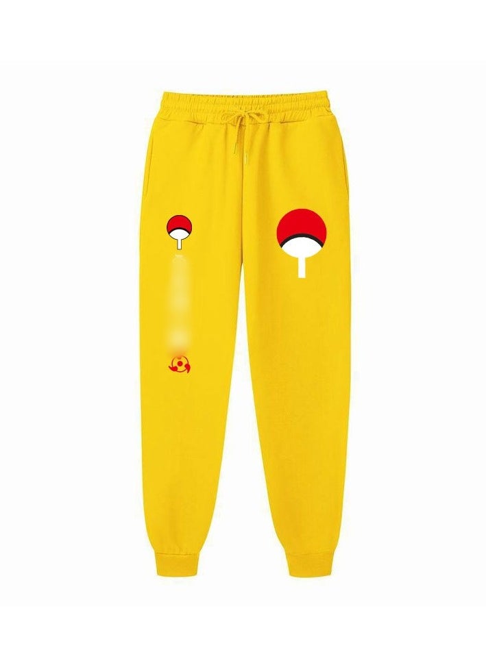 Anime Naruto Fashion Fleece Loose Legged Sports Pants